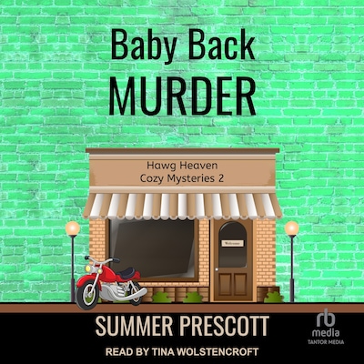 Baby Back Murder – omslag til lydbogen af Summer Prescott