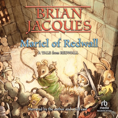 Mariel of Redwall – omslag van het luisterboek van Brian Jacques