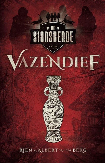 De Sionsbende en de vazendief – omslag van het luisterboek van Albert van den Berg,Rien van den Berg