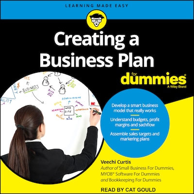 Creating a Business Plan For Dummies – omslag til lydbogen af Veechi Curtis
