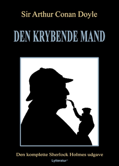Den krybende mand – omslag til lydbogen af Arthur Conan Doyle