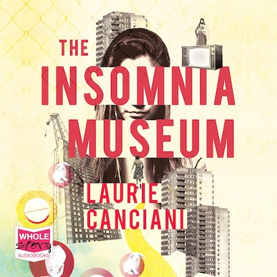 The Insomnia Museum – omslag til lydbogen af Laurie Canciani