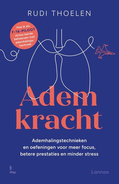 Ademkracht: Ademhalingstechnieken en -oefeningen voor meer focus, minder stress en betere prestaties – omslag van het luisterboek van Rudi Thoelen