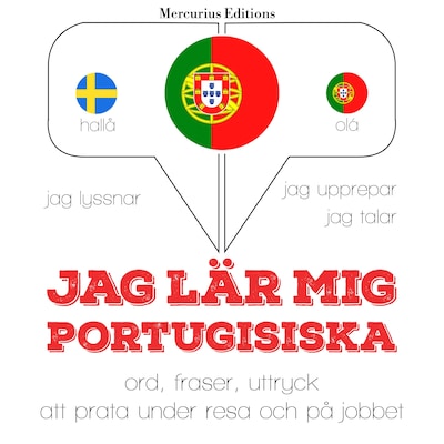 Jag lär mig portugisiska – omslag till ljudboken av JM Gardner