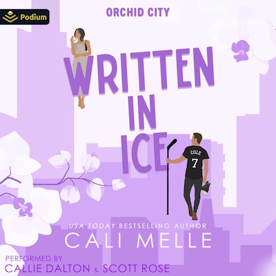 Written in Ice – omslag til lydbogen af Cali Melle