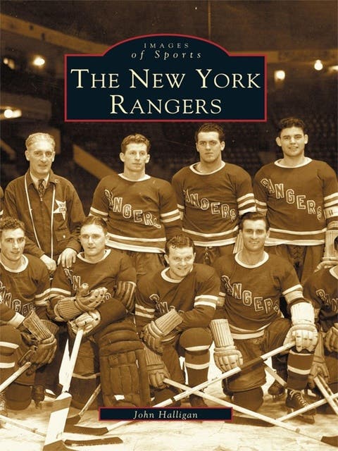 The New York Rangers – omslag til lydbogen af John Halligan