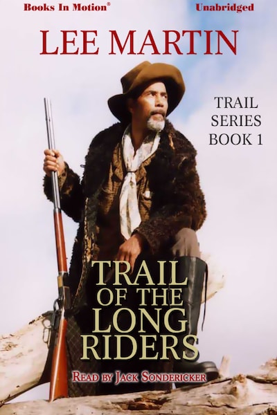 Trail of the Long Riders – omslag til lydbogen af Lee Martin