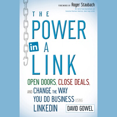 The Power in a Link – omslag til lydbogen af Dave Gowel