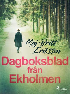 Dagboksblad från Ekholmen – omslag till ljudboken av Maj-Britt Eriksson