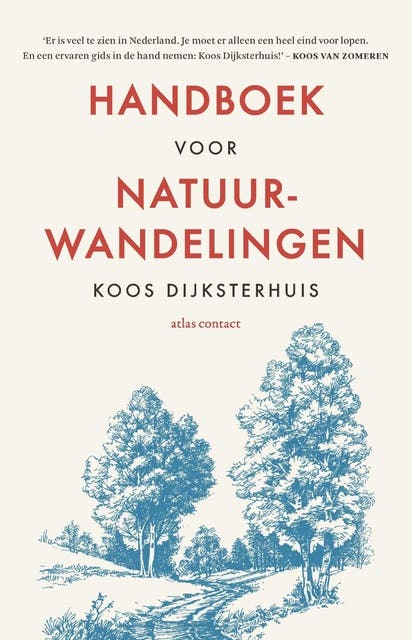 Handboek voor natuurwandelingen – omslag van het luisterboek van Koos Dijksterhuis