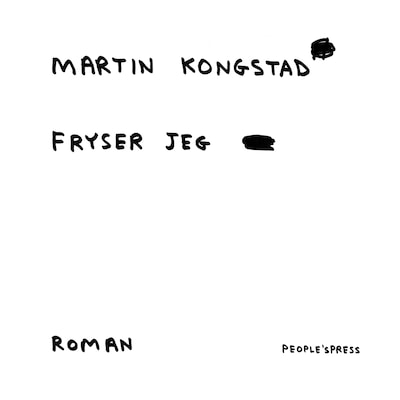 Fryser jeg – omslag til lydbogen af Martin Kongstad