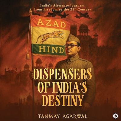 Dispensers of India’s Destiny – omslag til lydbogen af Tanmay Agarwal