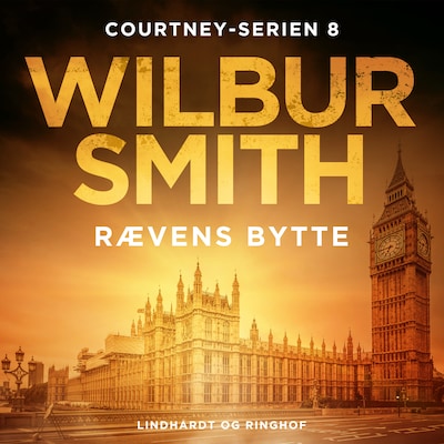 Rævens bytte – omslag til lydbogen af Wilbur Smith