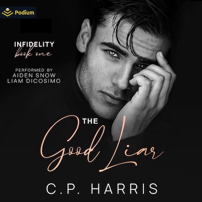 The Good Liar – omslag til lydbogen af C.P. Harris