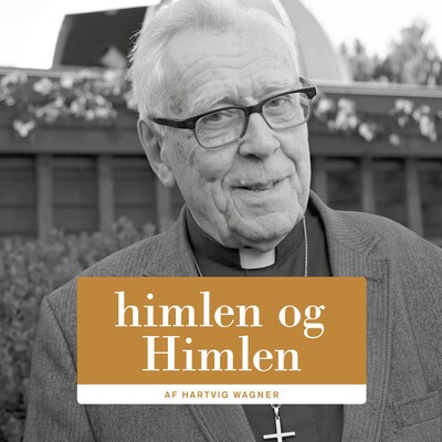 himlen og Himlen – omslag til lydbogen af Hartvig Wagner
