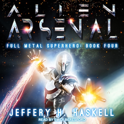 Alien Arsenal – omslag til lydbogen af Jeffery H. Haskell