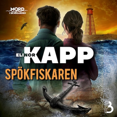 Spökfiskaren – omslag till ljudboken av Elinor Kapp
