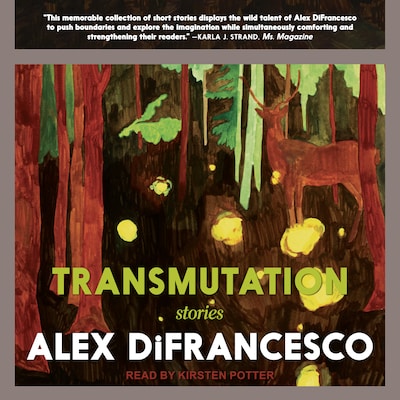 Transmutation – omslag til lydbogen af Alex DiFrancesco