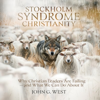 Stockholm Syndrome Christianity – omslag til lydbogen af John G. West