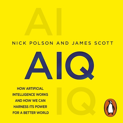 AIQ – omslag til lydbogen af James Scott, Nick Polson
