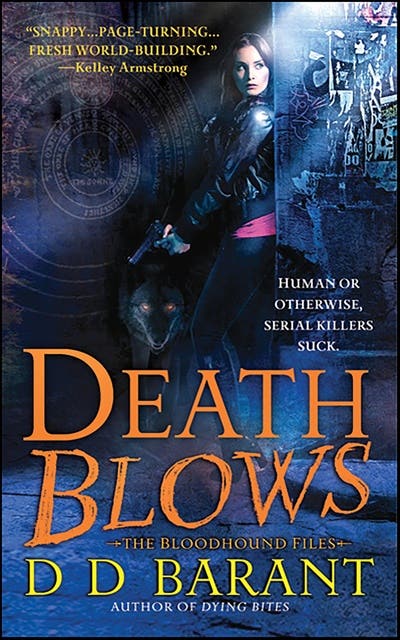 Death Blows – omslag til lydbogen af Dd Barant