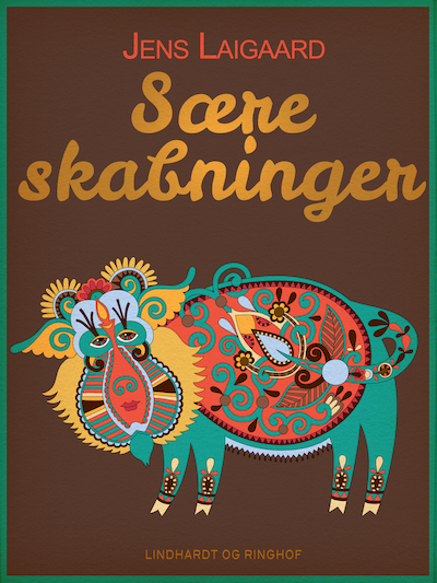 Sære skabninger – omslag til lydbogen af Jens Laigaard