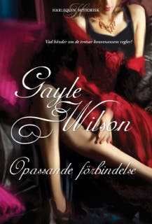 Opassande förbindelse – omslag till ljudboken av Gayle Wilson