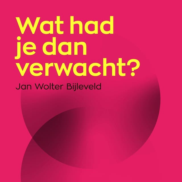 Wat had je dan verwacht?: Een realistische kijk op het ideale leven – omslag van het luisterboek van Jan Wolter Bijleveld