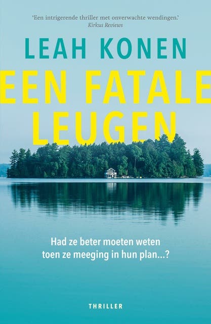 Een fatale leugen – omslag van het luisterboek van Leah Konen