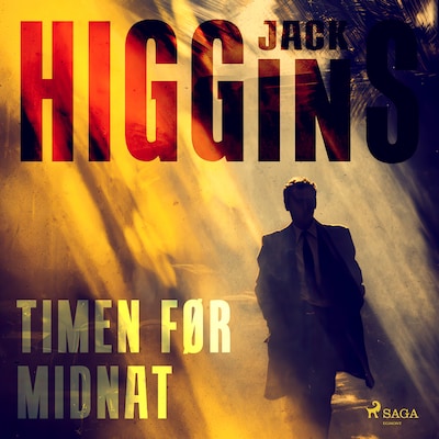 Timen før midnat – omslag til lydbogen af Jack Higgins
