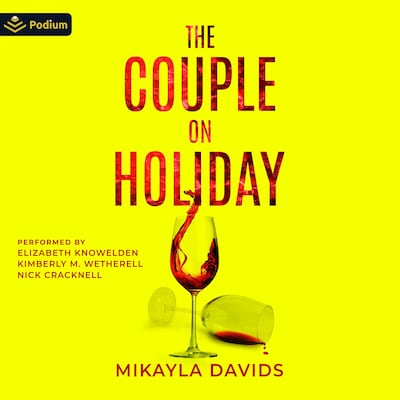 The Couple on Holiday – omslag til lydbogen af Mikayla Davids