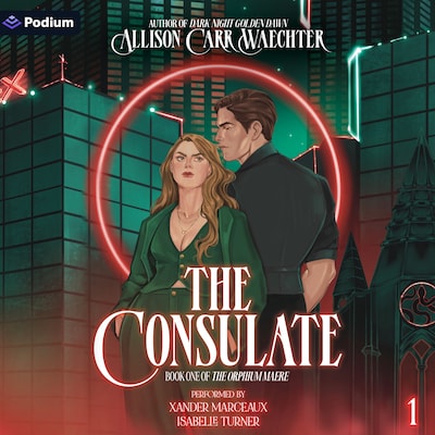 The Consulate – omslag til lydbogen af Allison Carr Waechter