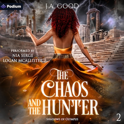 The Chaos and the Hunter – omslag til lydbogen af J.A. Good