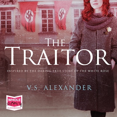 The Traitor – omslag til lydbogen af V.S. Alexander