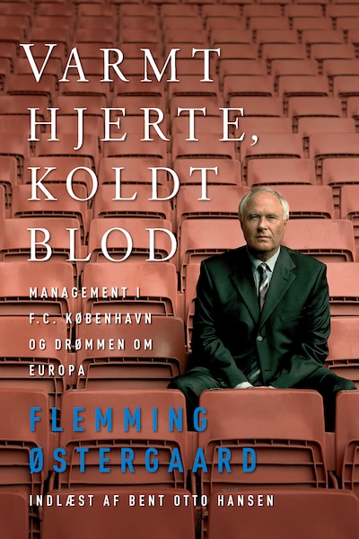 Varmt hjerte, koldt blod – omslag til lydbogen af Flemming Østergaard