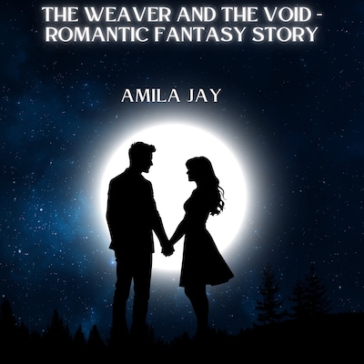 The Weaver and the Void - Romantic Fantasy Story – omslag van het luisterboek van Amila Jay