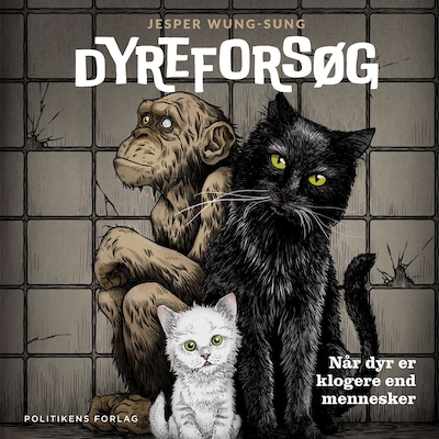 Dyreforsøg – omslag til lydbogen af Jesper Wung-Sung
