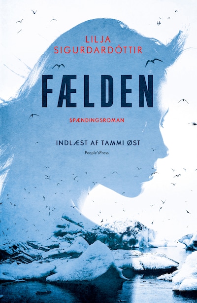 Fælden – omslag til lydbogen af Lilja Sigurdardóttir