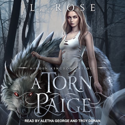 A Torn Paige – omslag til lydbogen af L. Rose