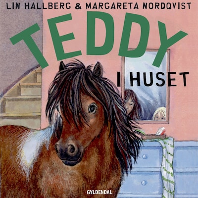 Teddy 2 - Teddy i huset – omslag til lydbogen af Lin Hallberg