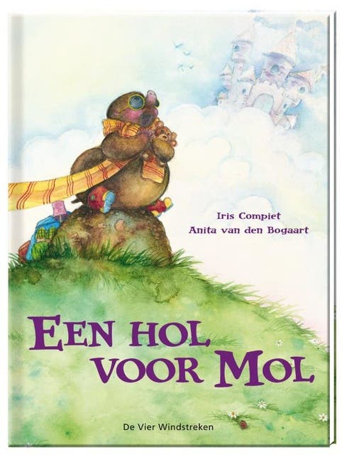 Een hol voor mol – omslag van het luisterboek van Anita van den Bogaart