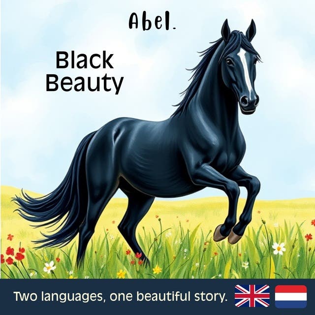 Black Beauty: Two Languages, One Beautiful Story – omslag van het luisterboek