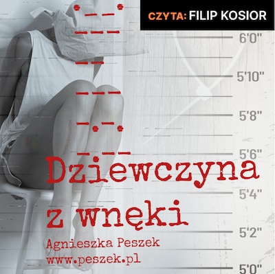 Dziewczyna z wnęki – okładka audiobooka, autor Agnieszka Peszek