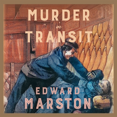 Murder in Transit – omslag til lydbogen af Edward Marston