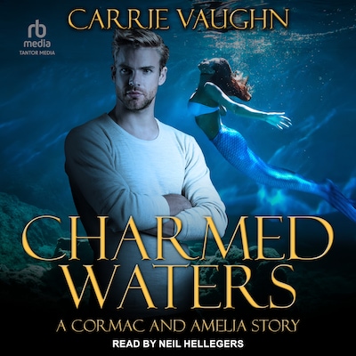 Charmed Waters – omslag til lydbogen af Carrie Vaughn