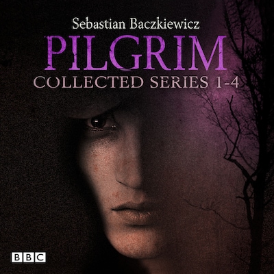 Pilgrim: The Collected Series 1-4 – omslag til lydbogen af Sebastien Baczkiewicz