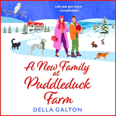A New Family at Puddleduck Farm - Puddleduck Farm, Book 6 (Unabridged) – omslag til lydbogen af Della Galton