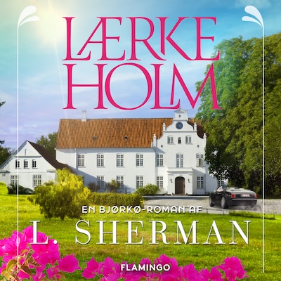 Lærkeholm – omslag til lydbogen af L. Sherman