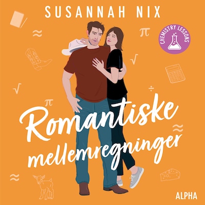 Romantiske mellemregninger – omslag til lydbogen af Susannah Nix