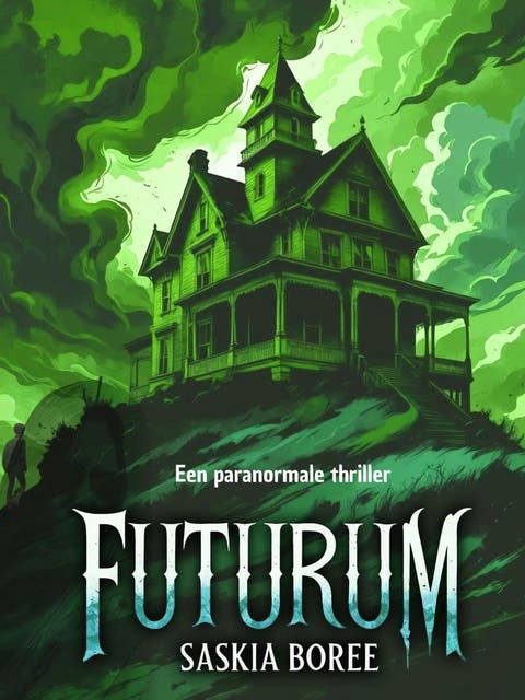 Futurum – omslag van het luisterboek van Saskia Boree